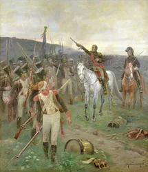 Maršál Ney shromažďuje vojska u Waterloo, 1898
